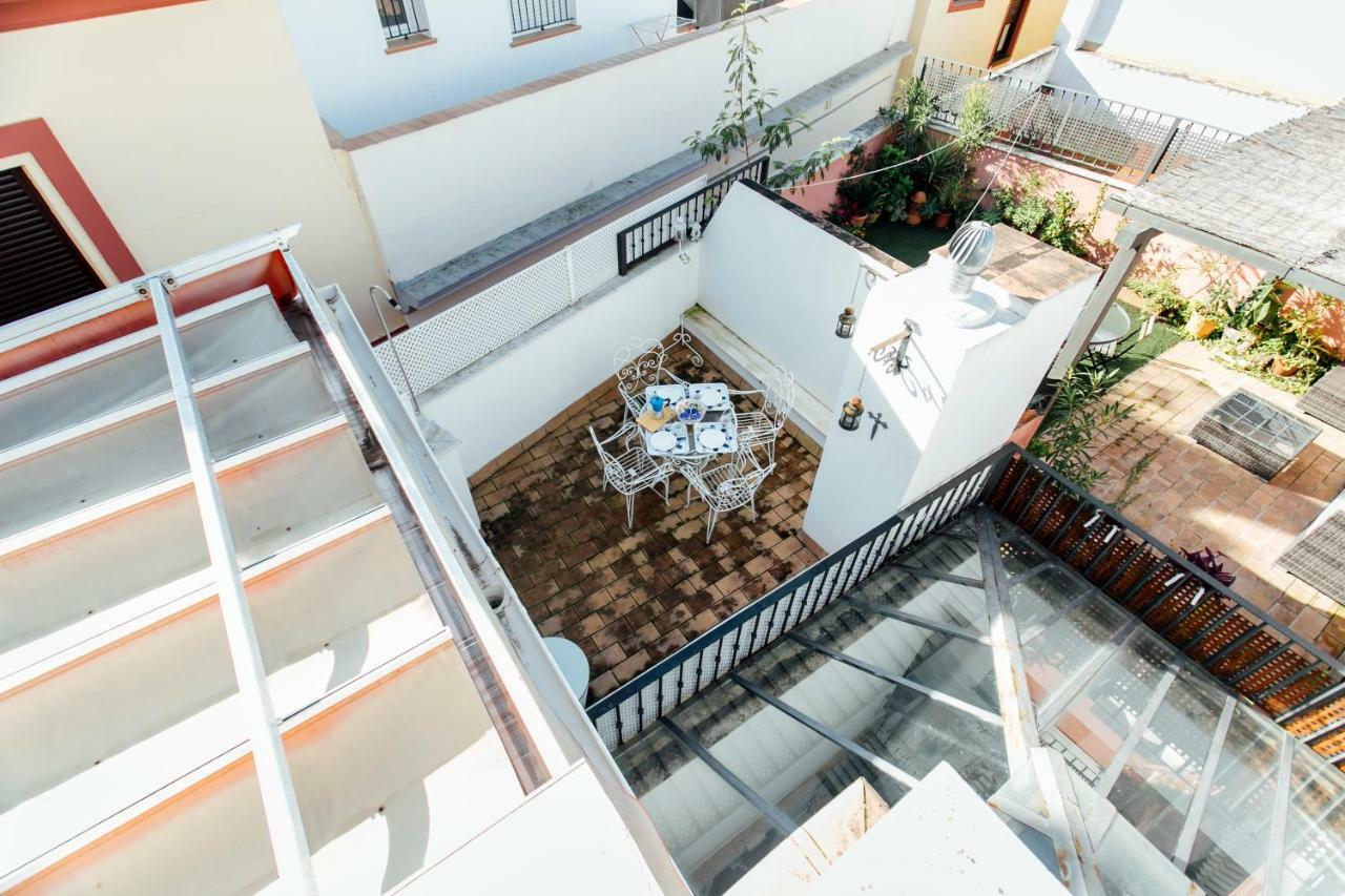 セビリアBright Duplex W/ Terraceアパートメント エクステリア 写真