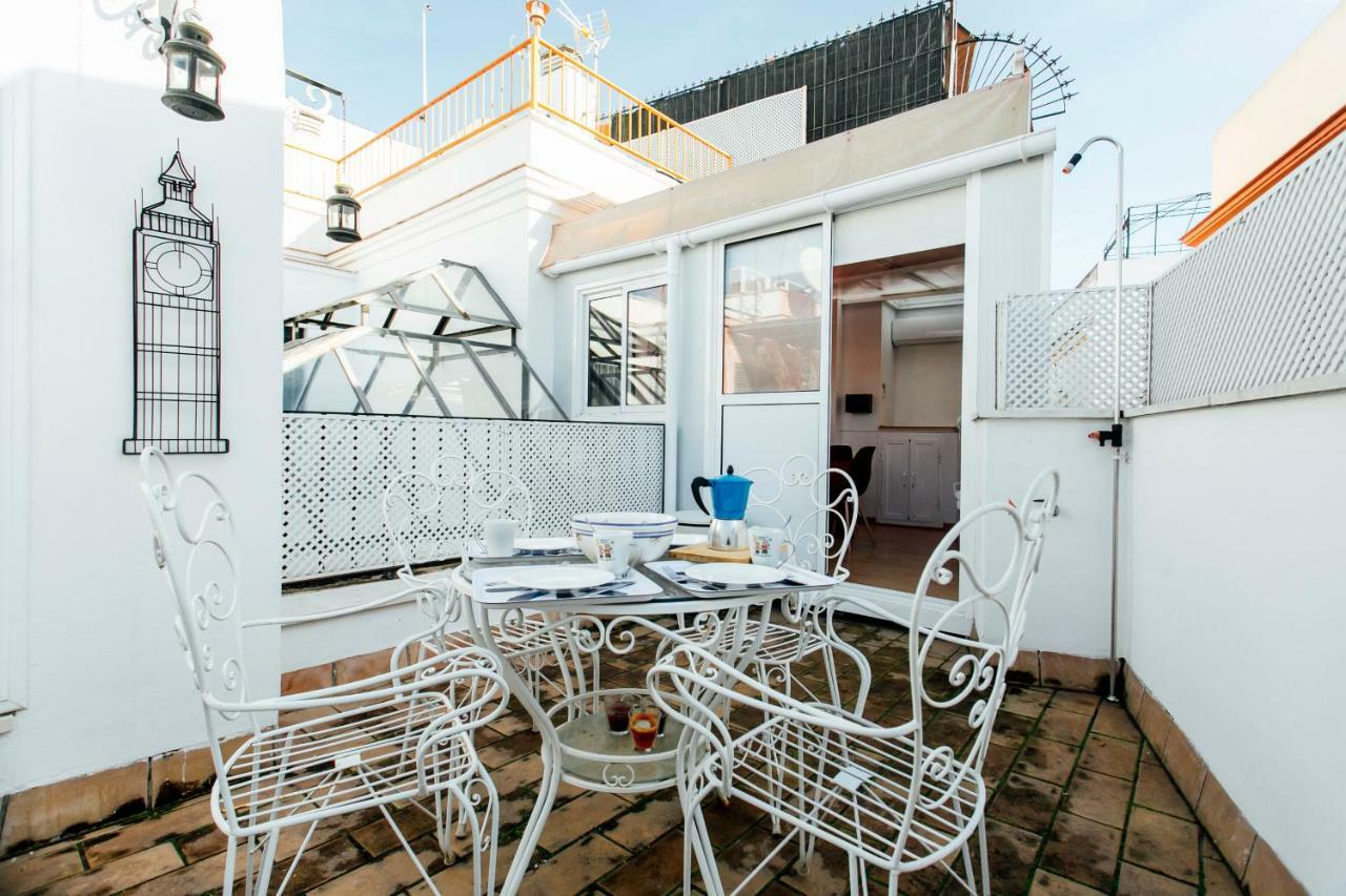 セビリアBright Duplex W/ Terraceアパートメント エクステリア 写真